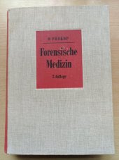 kniha Forensische Medizin, VEB Verlag Volk und Gesundheit 1966