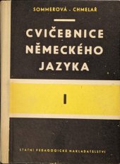 kniha Cvičebnice hospodářské němčiny. Díl 1., SPN 1961