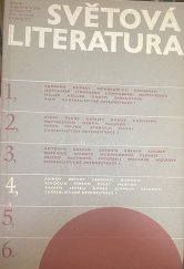 kniha Světová literatura 4, Revue 1967