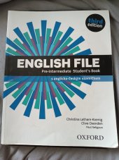 kniha English file Pre-intermediate Student's Book (s anglicko-českým slovníčkem), Oxford University Press 2012