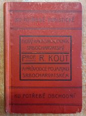 kniha Nový kapesní slovník srbochorvatský a průvodce po jazyku srbochorvatském, J. Lorenz 1925