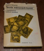 kniha Teorie měnových kursů v kapitalistické světové soustavě, Academia 1967