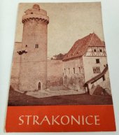 kniha Strakonice [tur. brožura], Krajské středisko pro věci st. památkové péče a ochrany přírody 1962