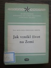 kniha Jak vznikl život na Zemi, Orbis 1953