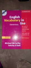 kniha English Vocabulary in USA Elementary, Cambridge University Press 2010