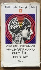 kniha Psychofarmaká - kedy áno, kedy nie, Obzor 1980