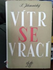 kniha Vítr se vrací Román, Družstevní práce 1951