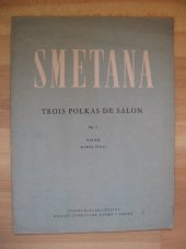 kniha Trois Polkas De Salon, Státní nakladatelství krásné literatury a umění 1954