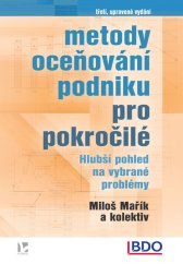 kniha Metody oceňování podniku pro pokročilé Hlubší pohled na vybrané problémy, Ekopress 2023