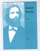 kniha Základy filozofie 4. část učební text pro střední školy, S & M 1993