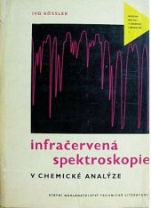 kniha Infračervená spektroskopie v chemické analýze Určeno pracovníkům v prům. a výzkumu chem., potravinářském a farmaceutickém a pro příslušné odb. a vys. školy, SNTL 1960