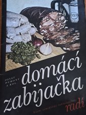 kniha Domácí zabijačka, SZN 1990