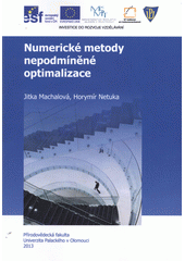 kniha Numerické metody nepodmíněné optimalizace, Univerzita Palackého v Olomouci 2013