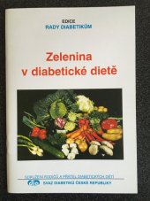 kniha Zelenina v diabetické dietě, Svaz diabetiků České republiky 1999