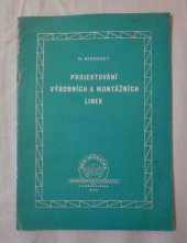 kniha Projektování výrobních a montážních linek, Práce 1956