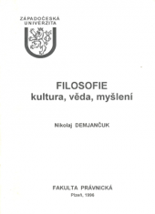 kniha Filosofie - kultura, věda, myšlení, Západočeská univerzita v Plzni 1996