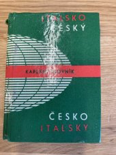 kniha Italsko-český a česko-italský kapesní slovník Dizionario tascabile italiano-ceco e ceco-italiano, Státní pedagogické nakladatelství 1968