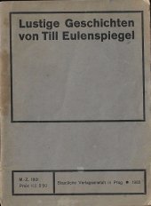 kniha Lustige Geschichten von Till Eulenspiegel, Staatliche Verlagsanstalt 1933