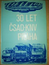 kniha 30 let ČSAD-KNV Praha 1949-1979, ČSAD 1979