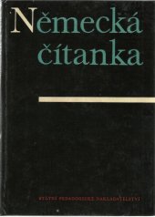 kniha Německá čítanka pro střední školy, SPN 1966