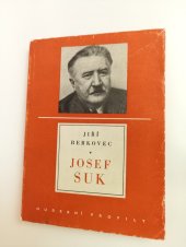 kniha Josef Suk (1874-1935) Život a dílo, SNKLHU  1956