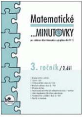 kniha Matematické-- minutovky - 3. ročník pro vzdělávací oblast Matematika a její aplikace dle RVP ZV, Prodos 2007