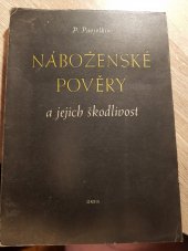 kniha Náboženské pověry a jejich škodlivost, Orbis 1953