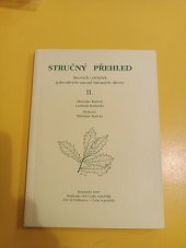 kniha Stručný přehled listových odchylek jednotlivých taxonů listnatých dřevin 2., Botanický ústav Akademie věd České republiky 1992