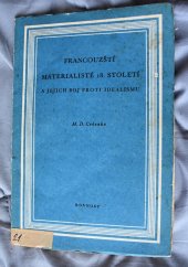 kniha Francouzští materialisté 18. století a jejich boj proti idealismu, Rovnost 1952