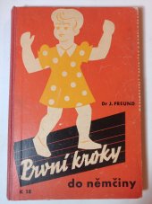 kniha První kroky do němčiny = Erste Schritte in die deutsche Sprache, Kvasnička a Hampl 1939