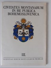 kniha Hornická města Československa 3 soubor heraldických kreseb, Komitét sympozia Hornická Příbram ve vědě a technice 1981