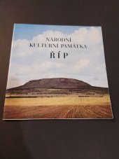 kniha Národní kulturní památka Říp, Kraj. středisko st. památkové péče a ochrany přírody 1985