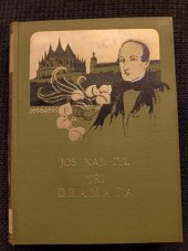 kniha Tři dramata, L. Mazáč 1928