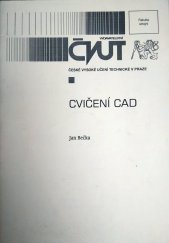 kniha Cvičení CAD, ČVUT 2001