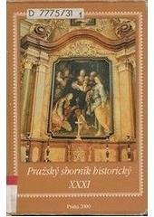 kniha Pražský sborník historický XXXI, KLP - Koniasch Latin Press 2000