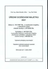 kniha Úřední oceňování majetku 2021, Akademické nakladatelství CERM 2022