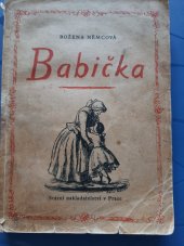 kniha Babička Obrazy venkovského života, Státní nakladatelství 1949