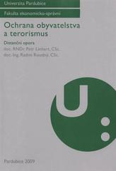 kniha Ochrana obyvatelstva a terorismus distanční opora, Univerzita Pardubice 2009