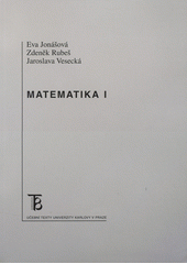 kniha Matematika I, Karolinum  2012