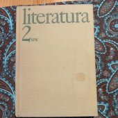 kniha Literatura pro 2. ročník středních škol, SPN 1979