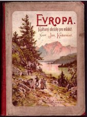 kniha Evropa kulturní obrázky pro mládež, Storch syn 1893