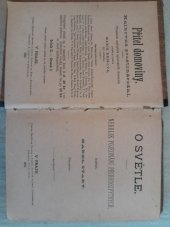 kniha O světle několik pojednání přírodozpytných : (dokončení), M. Reisová 1886