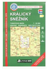 kniha Králický Sněžník turistická mapa : 1:50®000, Trasa 2008