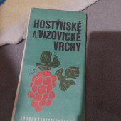 kniha Hostýnské a Vizovické vrchy měř. 1:100000, Kartografie 1991