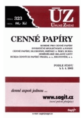 kniha Cenné papíry podle stavu k 5.4.2002, Sagit 2002