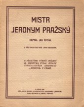 kniha Mistr Jeroným Pražský, Spolek evangelických akademiků Jeronym 1916