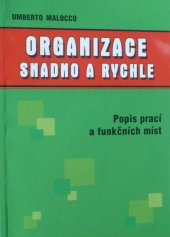 kniha Organizace snadno a rychle popis prací a funkčních míst, TSM 2005