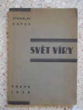 kniha Svět víry výklad apoštolského vyznání, s.n. 1936