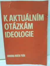 kniha K aktuálním otázkám ideologie [Sborník], Rudé Právo 1975