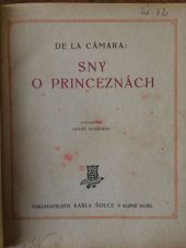 kniha Sny o princeznách, K. Šolc 1924
